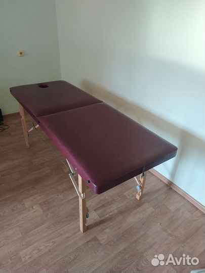 Массажный стол складной с регулировкой высоты