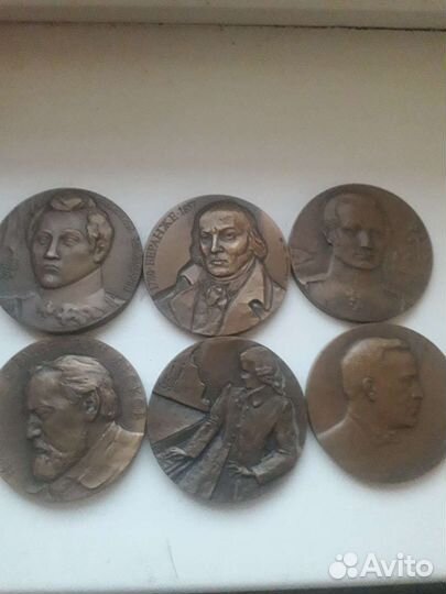 Настольная медаль коллекционная СССР