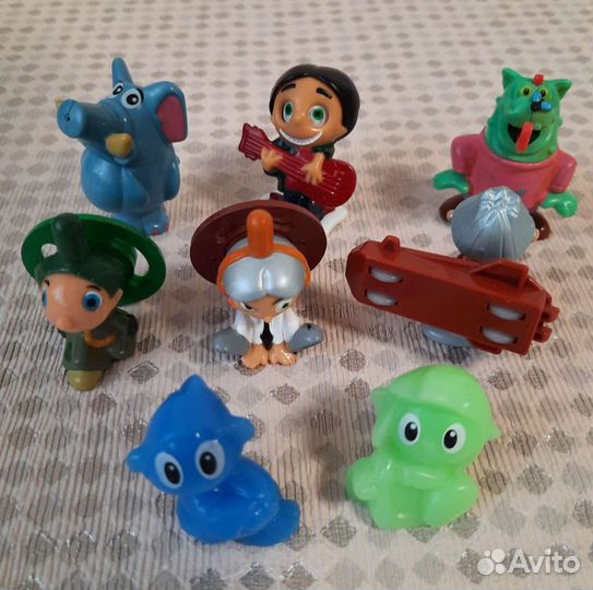 Киндер фигурки со спецэффектами