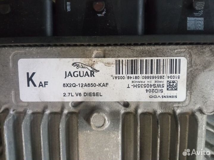 Блок управления двигателем Jaguar XF X250