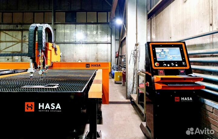 Плазменный станок с чпу по металлу hasa сs-3