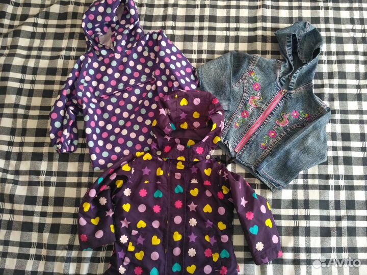 Плащ дождевик детский 86 92