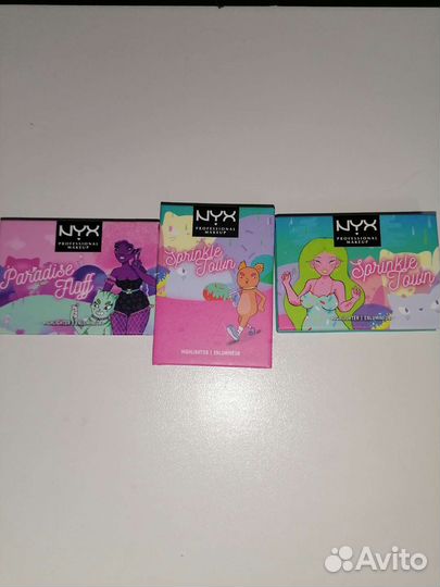 Хайлайтеры NYX lilipore candy highlighter