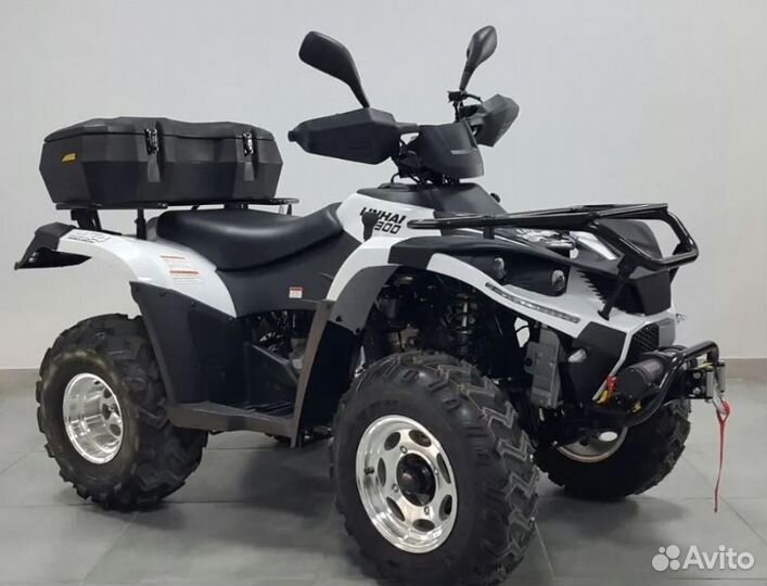 Квадроцикл Linhai Yamaha D 300 4WD белый