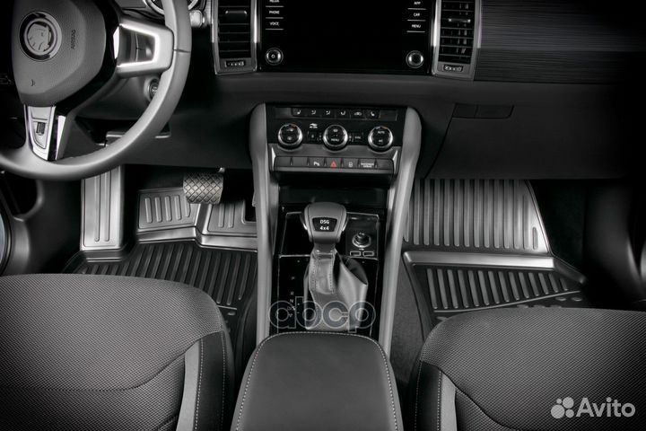 Коврики 3D в салон полиуретан (повышенная