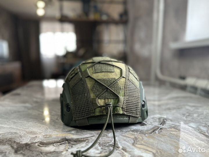 Чехол Мох на шлема Ops core,Fast,Mich