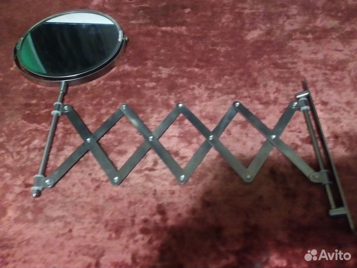 Зеркало настенное круглое раздвижное