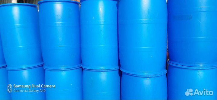 Бочка пластика 227литр 65л 127л 165л доставка ест