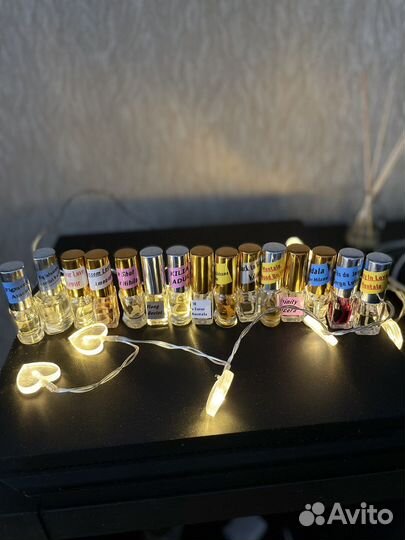 Отливанты нишевой парфюмерии ganymede kilian