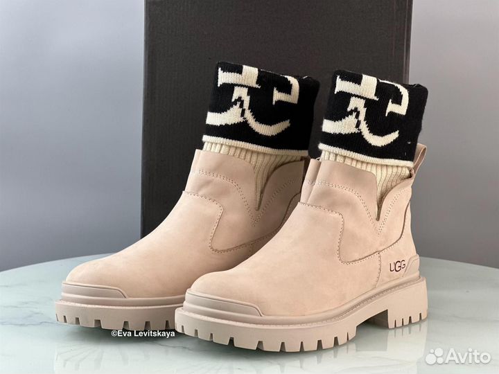 Угги Ugg Martin Knit Sand