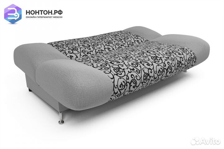 Диван книжка Лодочка серый