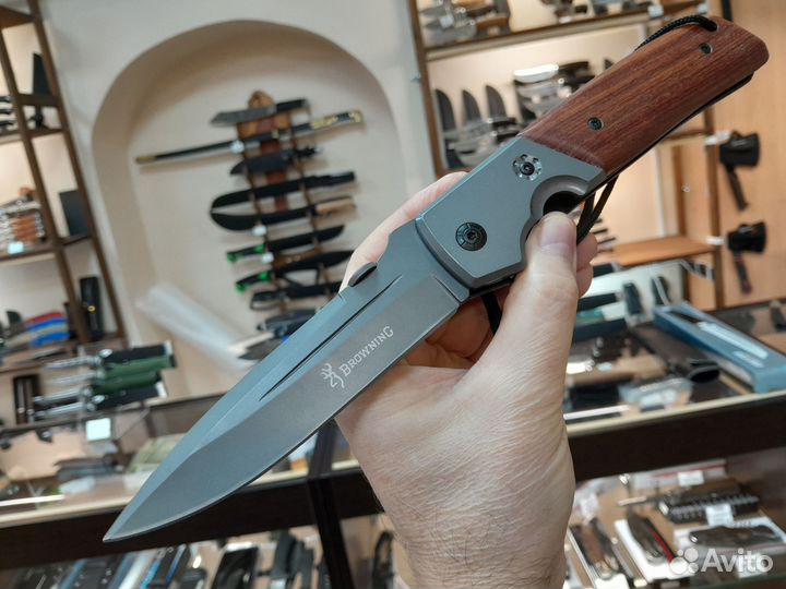 Большой складной нож Browning DA51