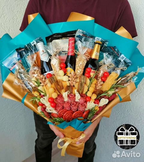 Мужские букеты