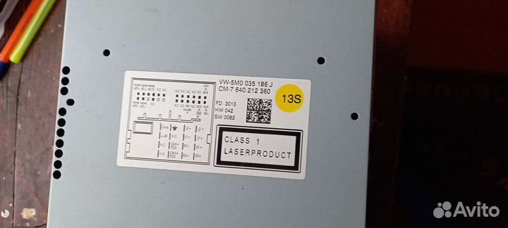 Магнитола rcd 310