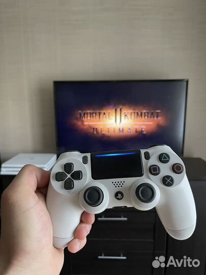 PS4 Pro 1tb White 72rev(300+игр)