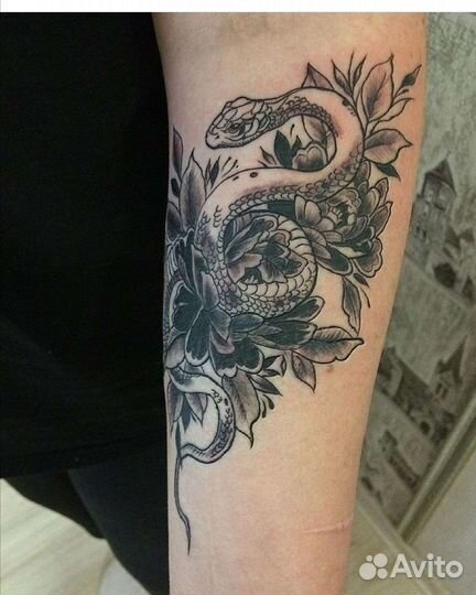 Тату, мини татуировки