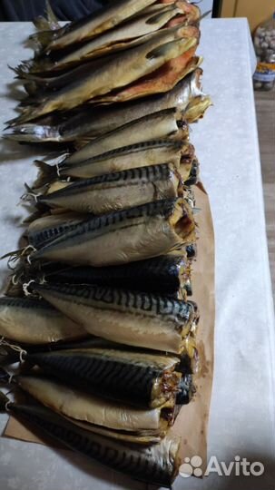 Копчёная колбаса, мясо, рыба