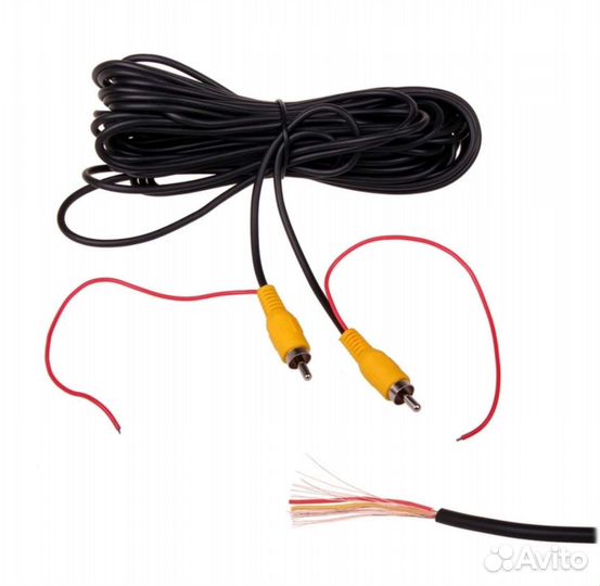 Кабель удлинитель RCA для камеры з/в 10 метров, AV