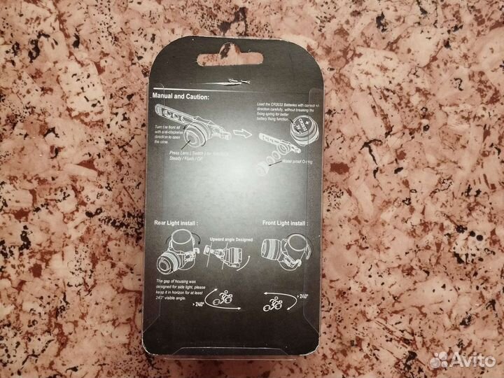 Задние габаритный фонарь для велосипеда