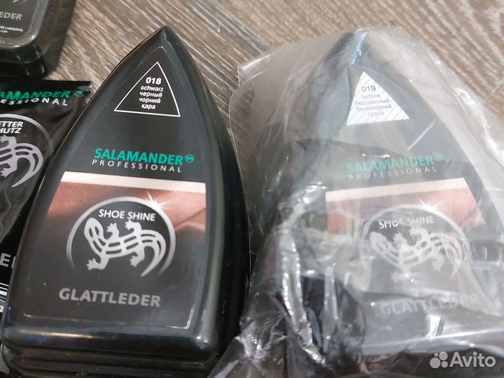 Крем для обуви черный белый