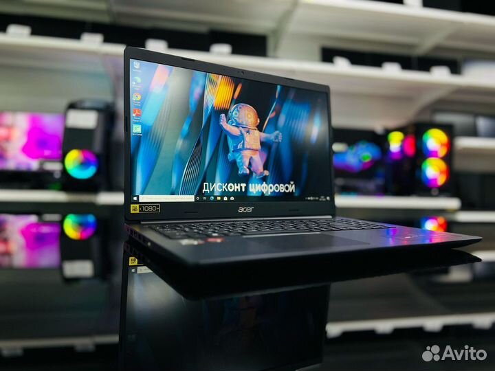 Мощь 3D Acer 15.6/IPS/Ryzen 3 5300U/RX 640 2Gb/SSD