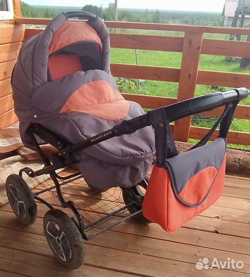 Продам коляску 2 в 1 б/у
