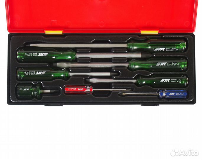 Набор отверток со сквозным стержнем (в кейсе) 8шт