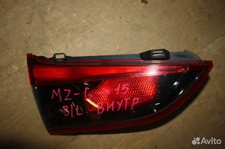 Фонарь задний внутренний левый mazda 6 GJ (2012—20