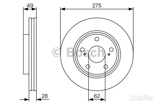Диск тормозной