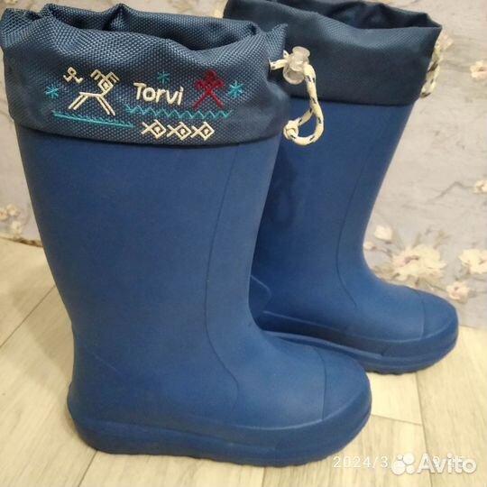 Сапоги для зимней рыбалки детские р37