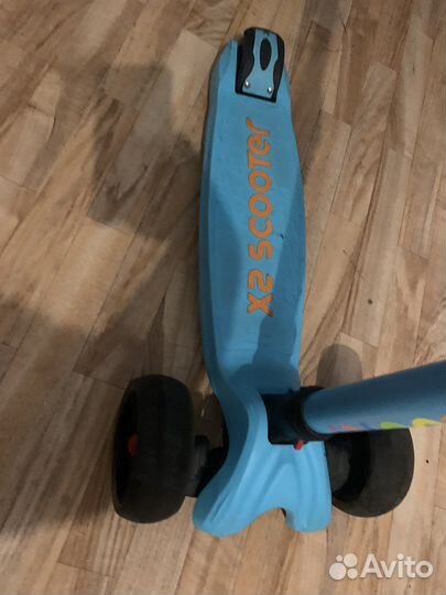 Самокат детский трехколесный бу