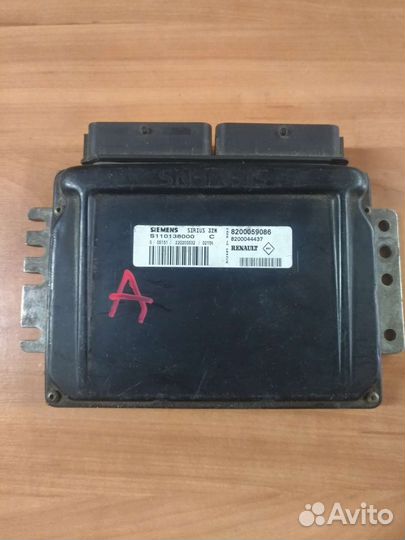 Блок управления двс Renault clio megan symbol