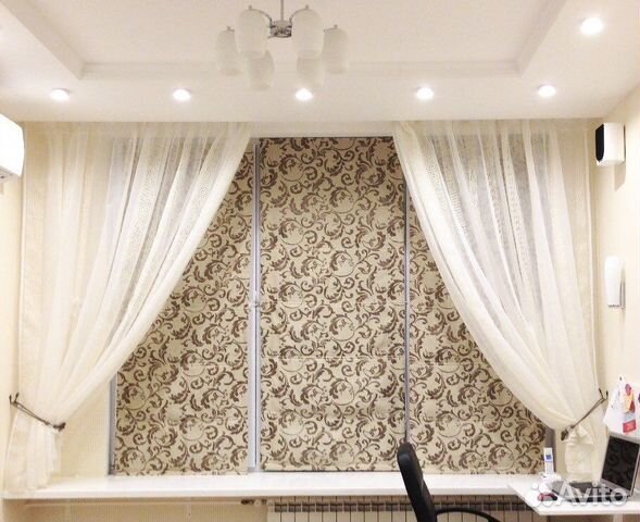 Римские шторы бу, 3 шт., ЖК Авеню 77