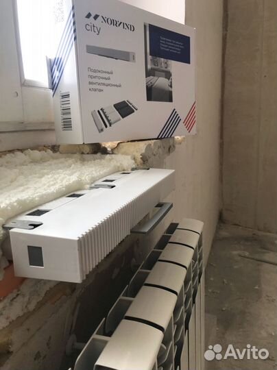 Приточный вентиляционный клапан Norvind city