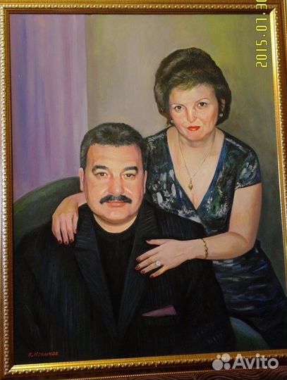 Портреты,виды Оренбурга(масло)