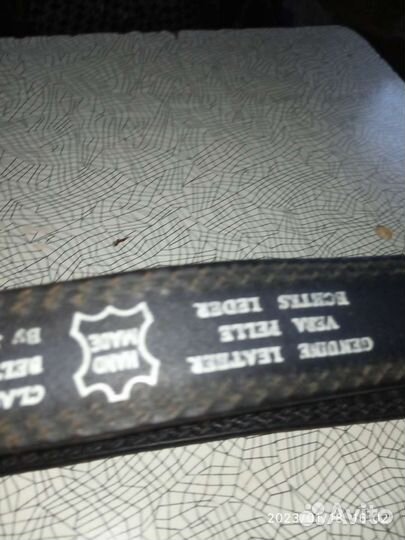 Ремень ручной работы бу 113х3 см