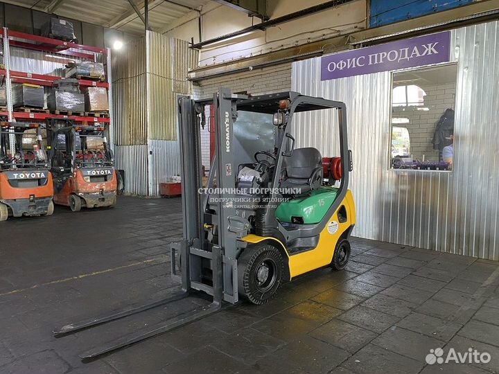 Вилочный погрузчик Komatsu FG15T-20, 2008