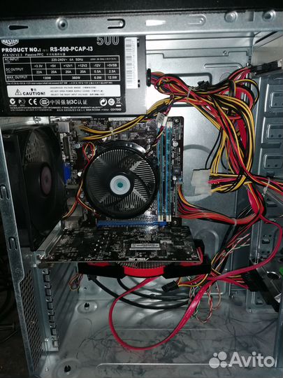 Компьютер системный блок intel