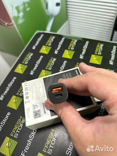 Автомобильное зарядное устройство Baseus 30W