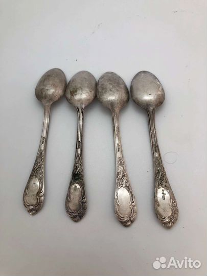 Чайные ложки мельхиор Киев СССР