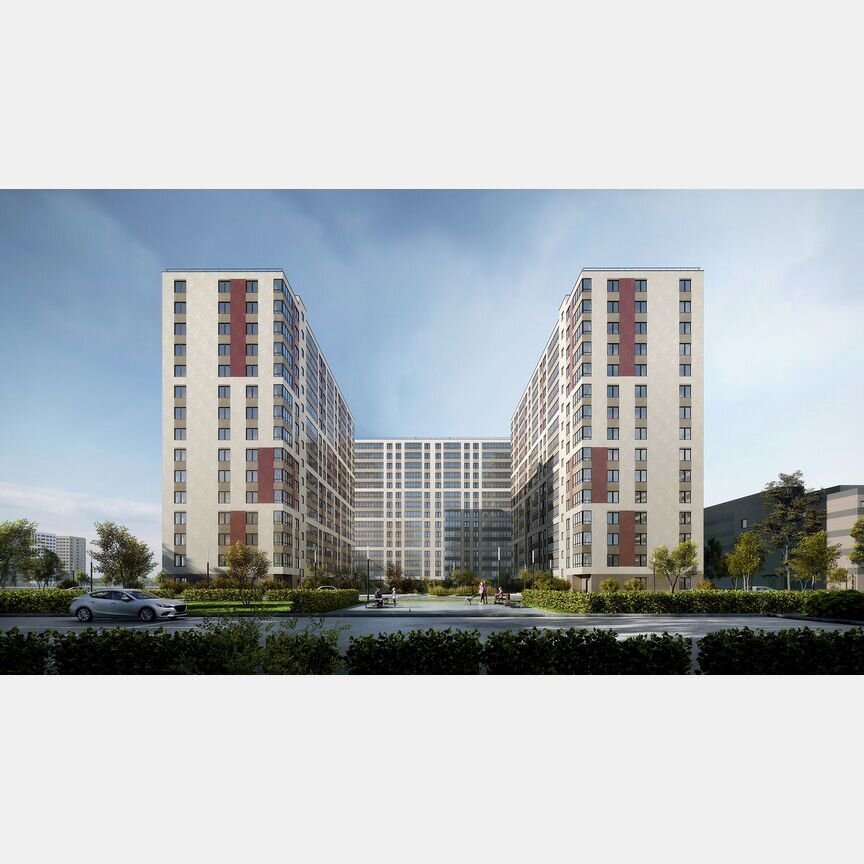 1-к. квартира, 35,4 м², 14/16 эт.