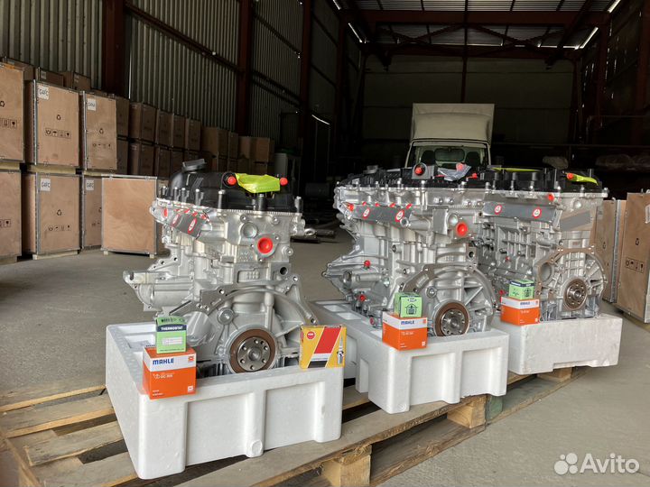 Двигатель 1.6 новый Hyundai Solaris Kia Rio 3