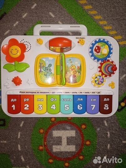 Развивающие игрушки, музыкальный бизиборд