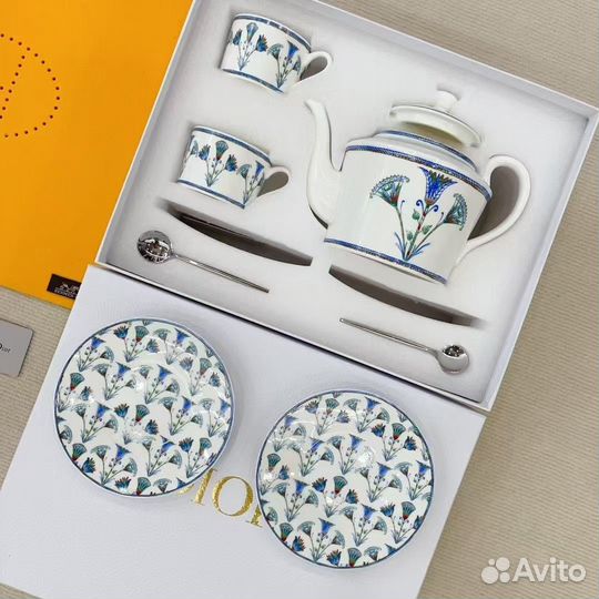 Чайный сервиз Диор Dior набор на 2 персоны