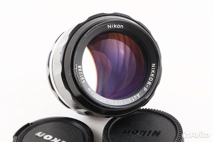 Объектив Nikon Nikkor non-Ai 105 mm f/ 2.5 №461238
