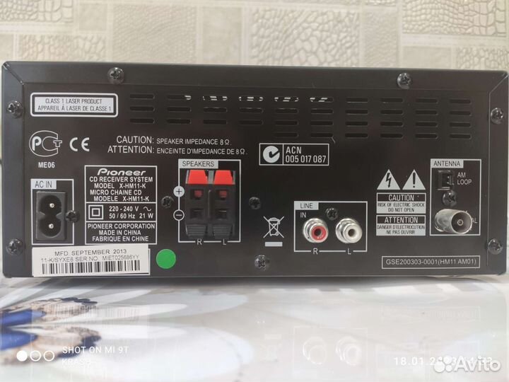 Микросистема Pioneer x-hm11