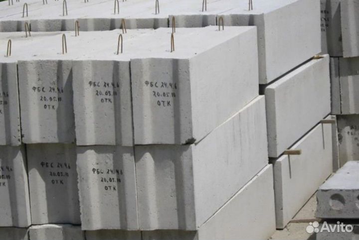 Фундаментные блоки 24.4.6 и др.размеры