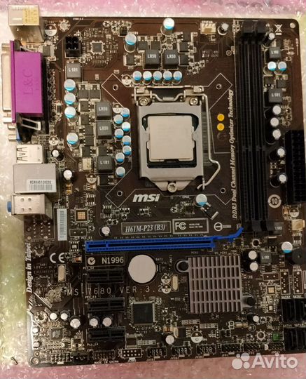 Материнская плата 1155 сокет