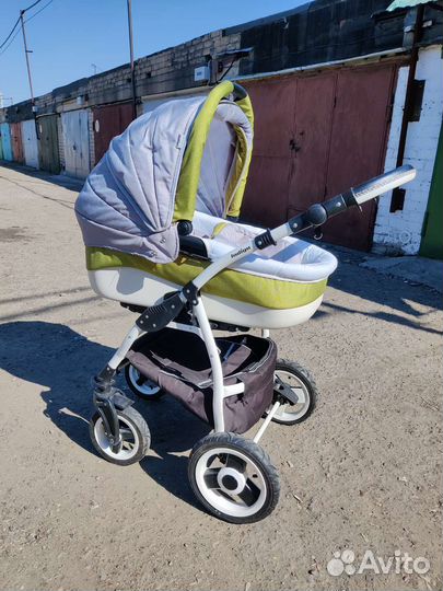 Коляска 2 в 1 Indigo Camila 17 Len