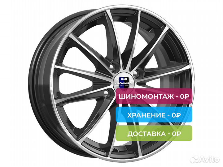 R15 4x100 6J ET40 D67,1 K&K Пойнт Бланк (кс884-03)
